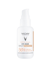 CAPITAL SOLEIL FLUIDE UV-AGE DAILY TEINTÉ LIGHT SPF 50+