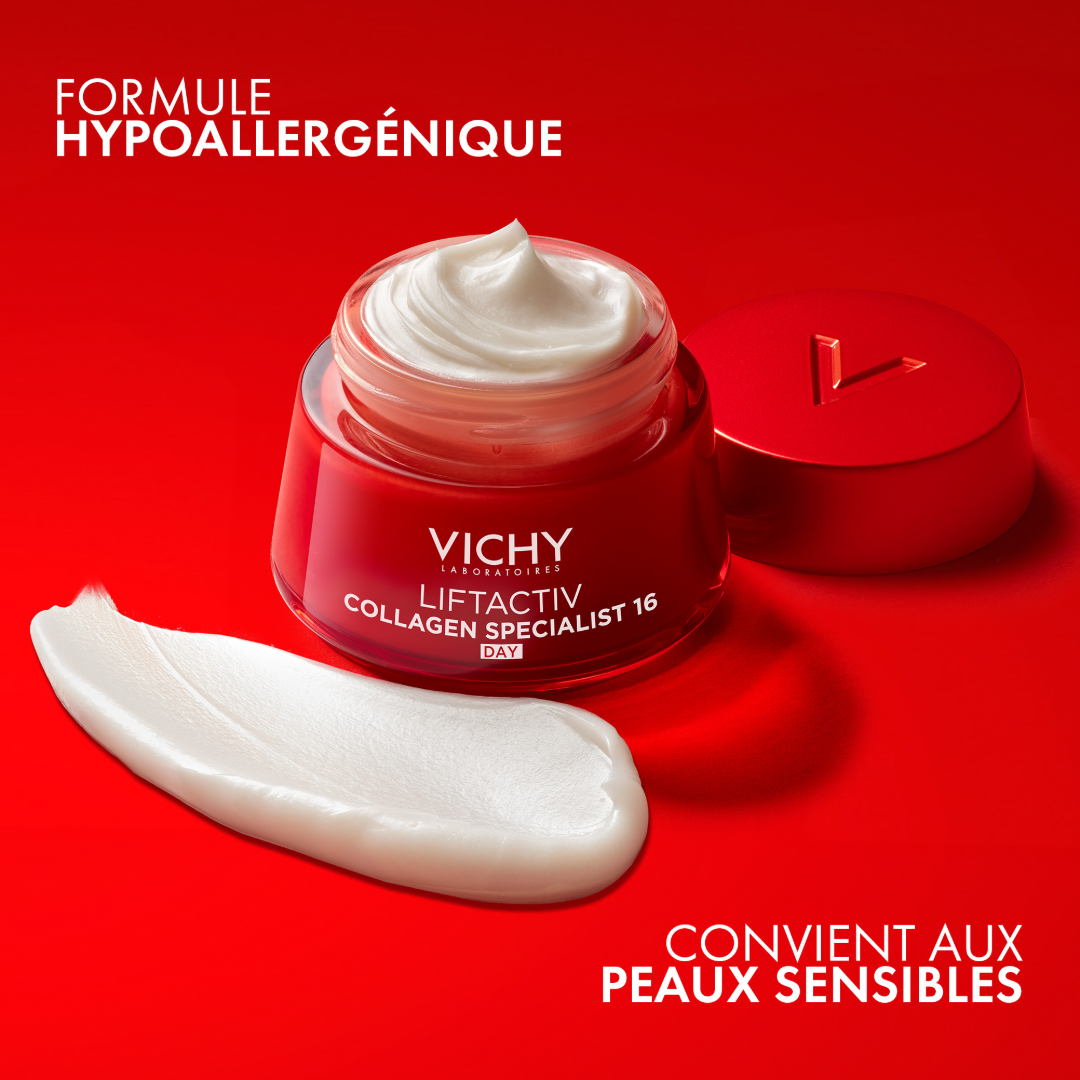 Texture crème jour collagène Liftactiv collagen specialist 16